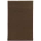 Grizzly Grass 6 ft. x 8 ft. Brown Artificial Grass Rug