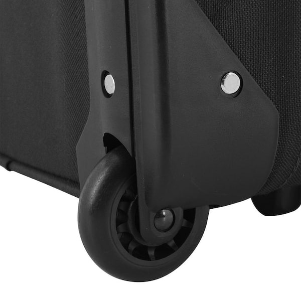 4pc Waterproof PVC Black Motorcycle Luggage Set