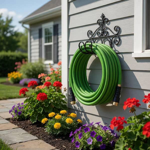 UltraFlex Garden Hose | 5/8" 50 ft Water Hose | Flexible Rubber Garden Hose 50 ft.