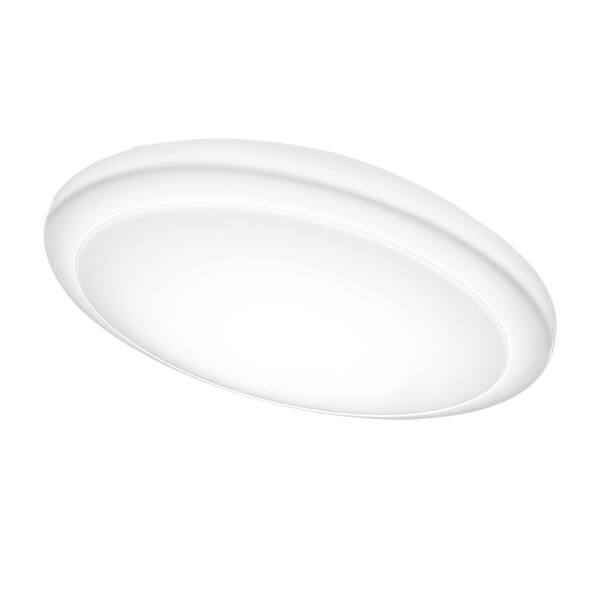 20 in. Round Low Profile LED Flush Mount Ceiling Light 2400 Lumens 3000K 4000K 5000K Dimmable (4-Pack)