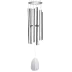 Signature Collection, Windsinger Chimes of Apollo, Silver 68 in. Wind Chime