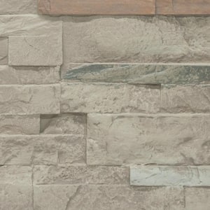 Stacked Stone 11 in. x 11 in. Desert Oasis Faux Stone Siding Sample