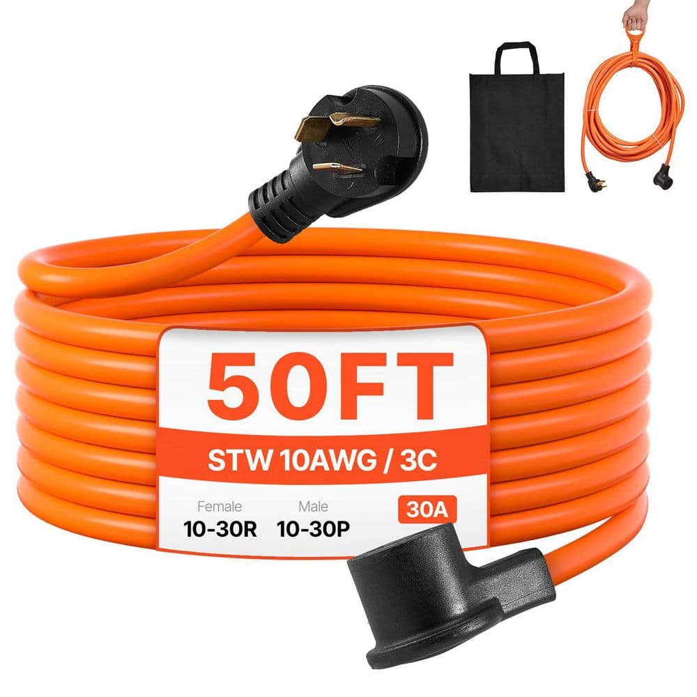 50 ft. 10 / 3 STW Heavy Duty Indoor/Outdoor Extension Cord, Orange price history on PriceWatchPro