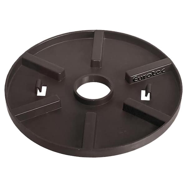 Eurotec Deck Support Plastic Adjustable Pedestal ECO S base plate - (50-Pieces / Box)
