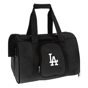 MLB Los Angeles Dodgers Pet Carrier Premium 16 in. Bag in Black