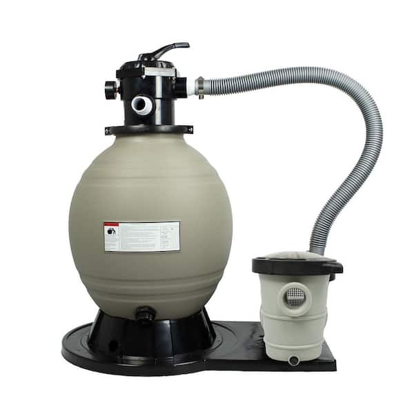 Sandman 18 in. 1.77 sq. ft. Sand Filter System with 1.0 HP Pump-above Ground