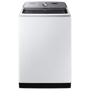 5.2 cu. ft. Smart High-Efficiency Top Load Washer with Impeller and Super Speed in White, ENERGY STAR