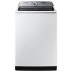 5.1 cu. ft. Smart High-Efficiency Top Load Washer with Agitator, ActiveWave and Super Speed in White, ENERGY STAR
