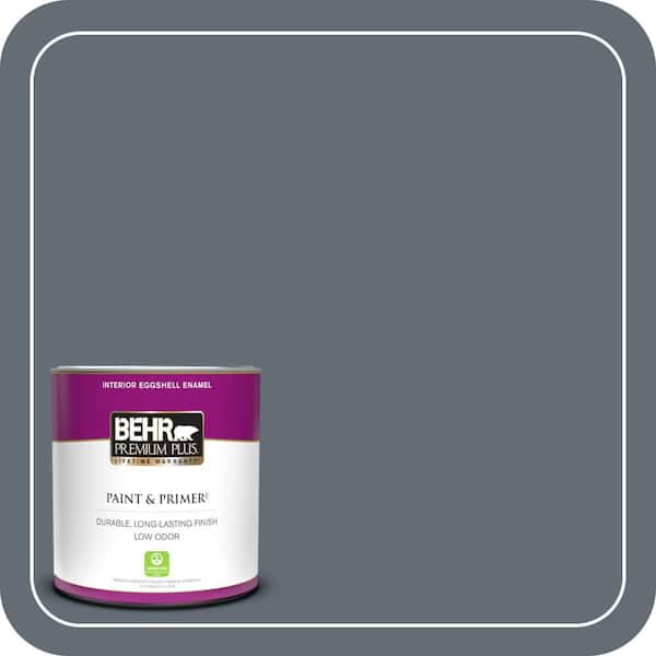 BEHR PREMIUM PLUS 1 qt. #PPU26-22 Summer Storm Eggshell Enamel Low Odor Interior Paint & Primer