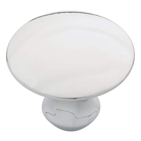 Liberty Sweepy 1-1/4 in. (32mm) Polished Chrome Round Cabinet Knob