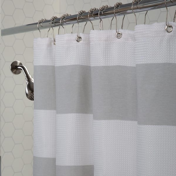 Bella Casa Helen Stripe Shower Curtain, One Bella Casa Shower Curtain