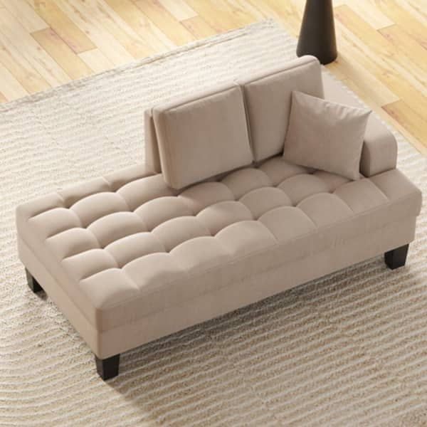 pillow top chaise lounge