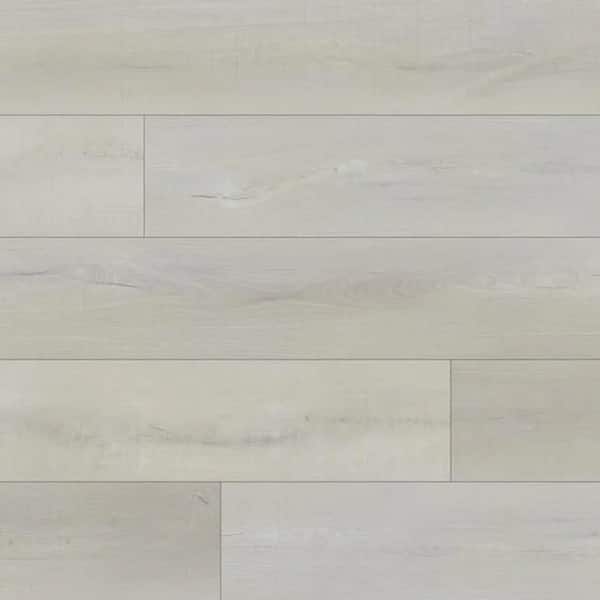 Take Home Sample - Whitmore White Click Lock Waterproof Luxury Vinyl Plank Flooring