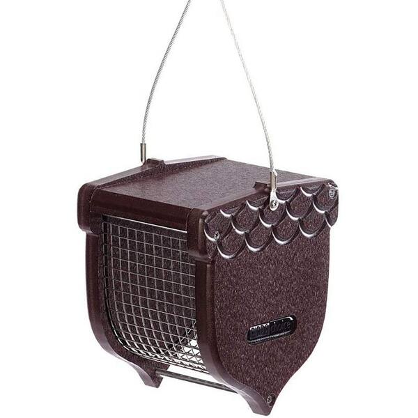 BIRDS choice Recycled Peanut Feeder, Brown