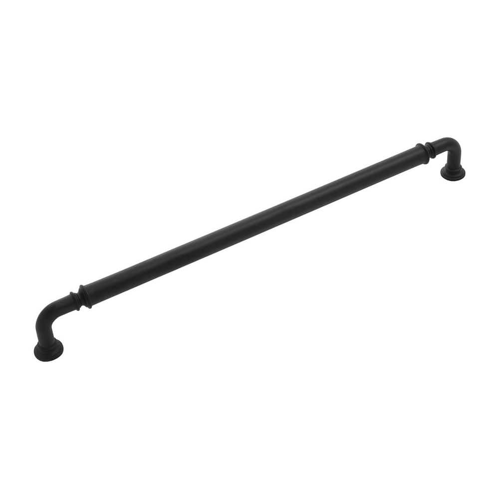 Berkshire Collection 12 in (305mm) Center to Center Matte Black Bar Cabinet Pull price history on PriceWatchPro