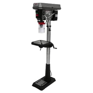3/4 HP 15 in. Floor Standing Drill Press with Worklight, 16-Speed, 115-Volt, J-2500