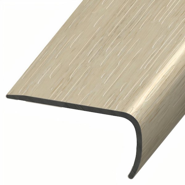 ASPEN FLOORING Odyssey 1 in. Thick x 2 in. Width x 94 in. Length Rigid Core Stair Nose Vinyl Molding