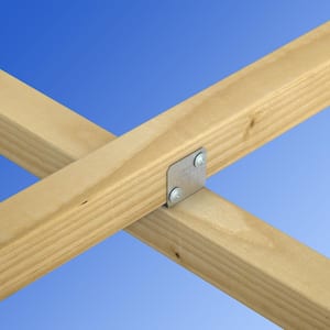 RTU 18-Gauge Galvanized Rigid Tie Connector for 2x Nominal Lumber
