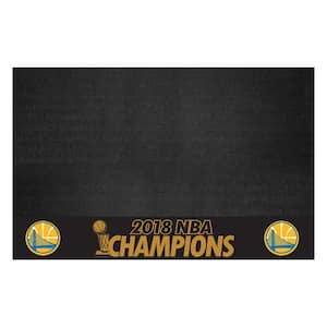 Golden State Warriors 2018 NBA Finals Champions 42in. Vinyl Grill Mat