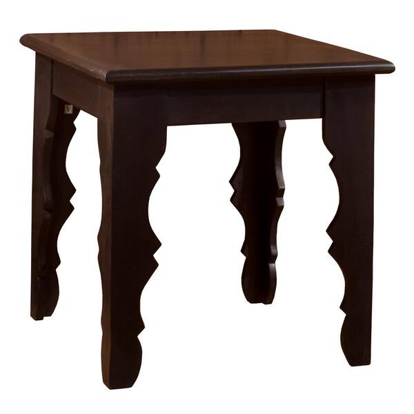 Hillsdale Furniture Keegan Distressed Black End Table