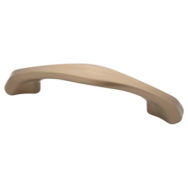 Liberty Stratus 3 or 3-3/4 in. (76 or 96mm) Center-to-Center Brushed Bronze Dual Mount Drawer Pull