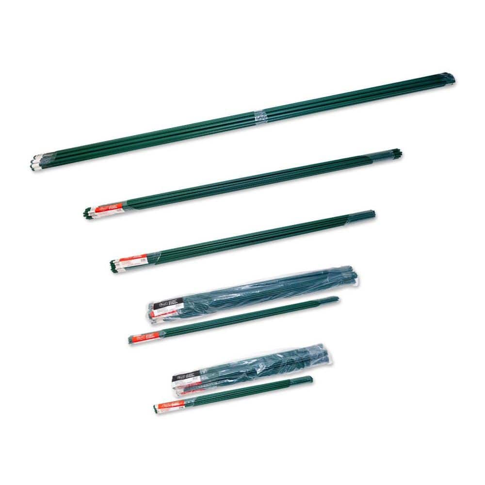 3 ft. Coated Steel Garden Stakes - 5/16 in. Dia (100-Pack) price history on PriceWatchPro