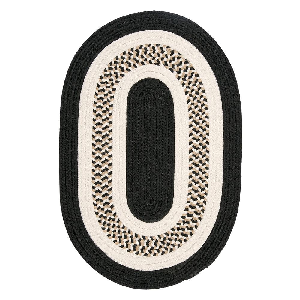 Spiral II Black 2 ft. x 12 ft. Indoor/Outdoor Patio Runner Rug price history on PriceWatchPro