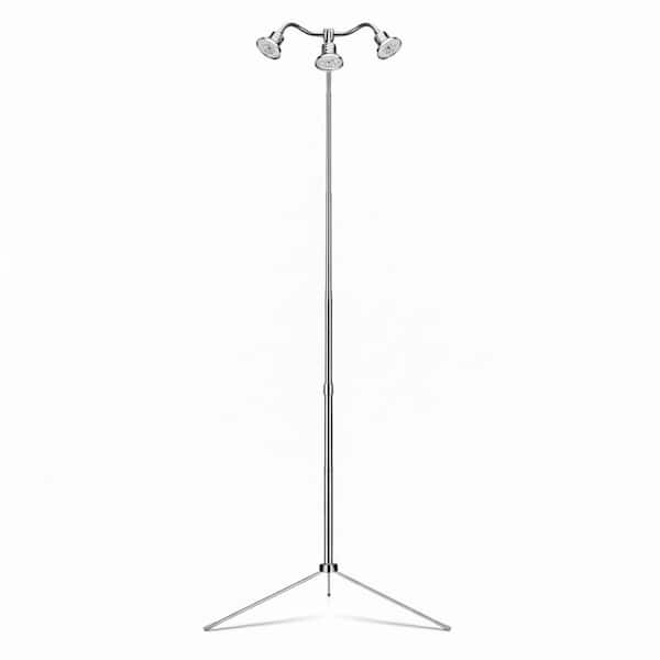 15-62 in. Full Spectrum LED Grow Light for Indoor Plants with Adjustable Tripod Stand, Auto Timer (3 Heads)