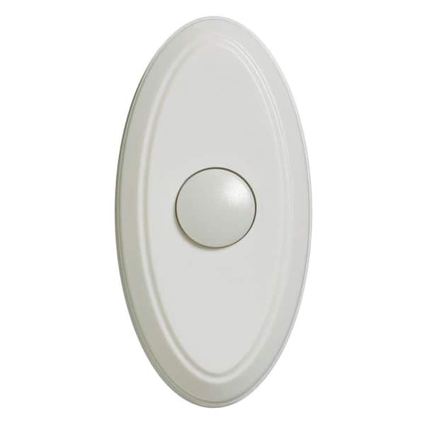 Unbranded Wireless Door Bell Push Button, White