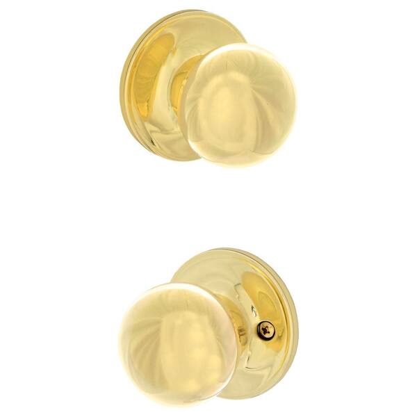 Solid Brass Passage Hall/Closet Door Knob