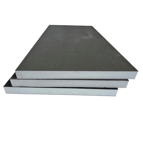 Durabase x PS 2 in. x 4 ft. x 2 ft. Foam Backer Board Underlayment (Package of 3 - 24sq. ft.)