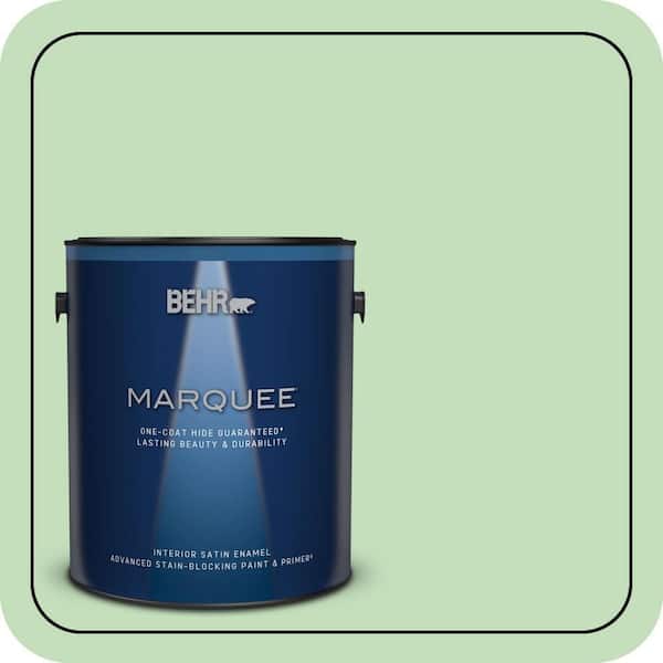 BEHR MARQUEE 1 gal. #M390-3 Galway Satin Enamel Interior Paint & Primer
