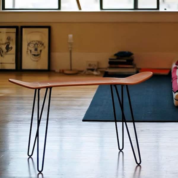 WINSOON 16 in. Solid Metal Coffee Table Legs Skateboard Legs Hairpin Table Legs Accessories General USHOM4000