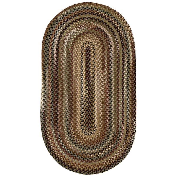 Bangor Sage Green 5 ft. x 8 ft. Oval Area Rug