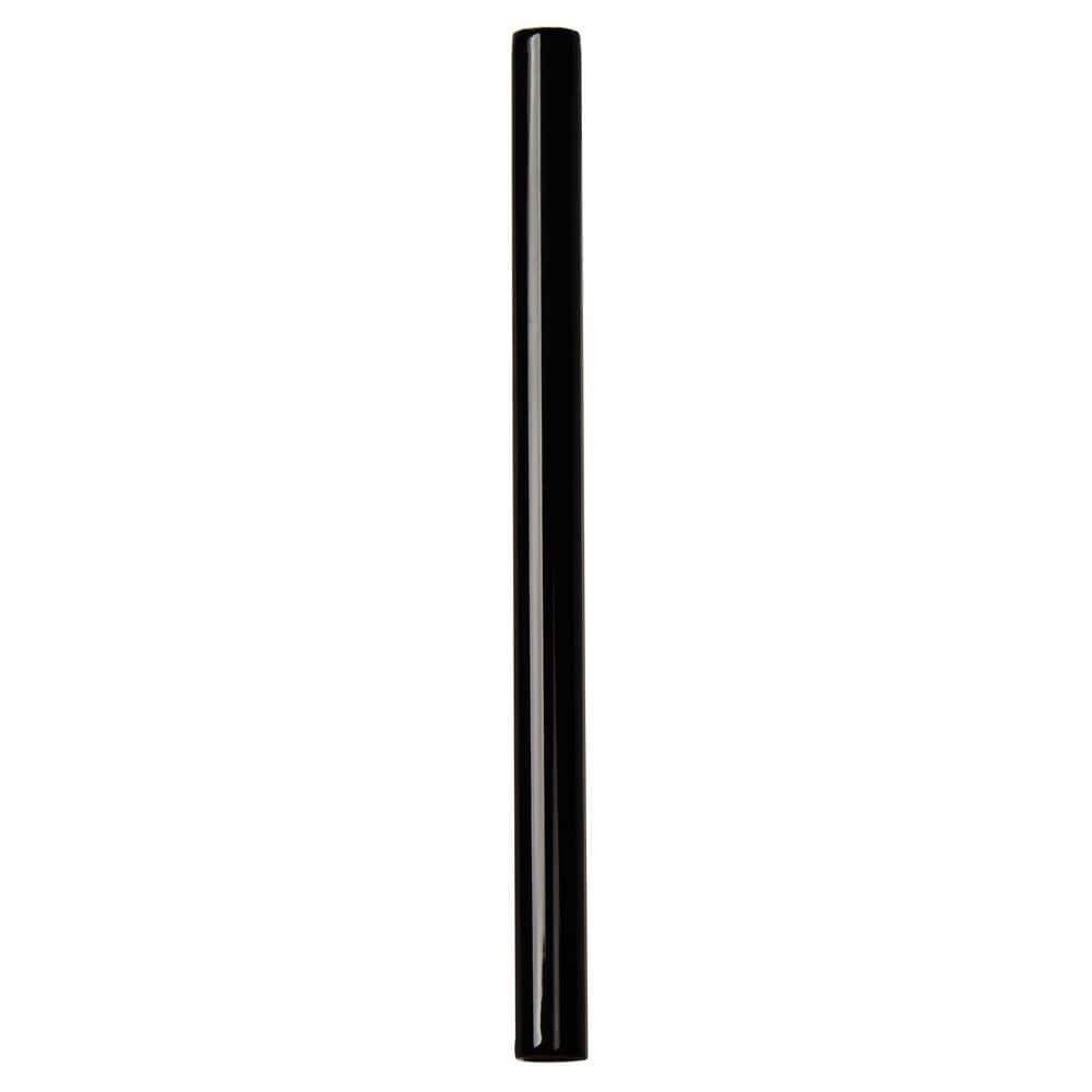 Catalina Black Polished Ceramic Wall Pencil Liner Tile Trim