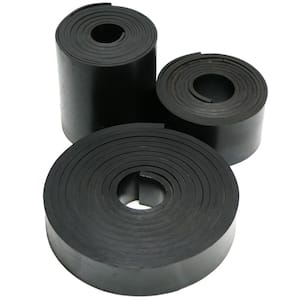 Styrene Butadiene Rubber (SBR) 1/8 in. T x 192 in. W x 36 in. L Rubber Sheets