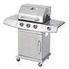 GASONE Deluxe 3-Burner Propane Gas BBQ Grill in Stainless Steel with Side Burner GP-3030S