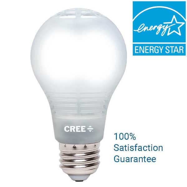 Cree 60W Equivalent Daylight A19 Dimmable LED Light Bulb with 4-Flow Filament Design