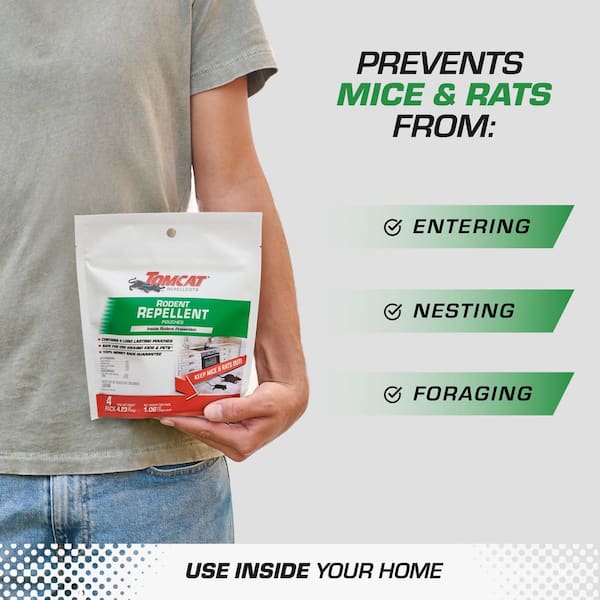 TOMCAT Rodent Repellent Sachets 481071005 - The Home Depot