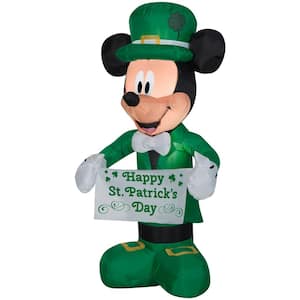 Small Airblown St. Patrick's Day Mickey