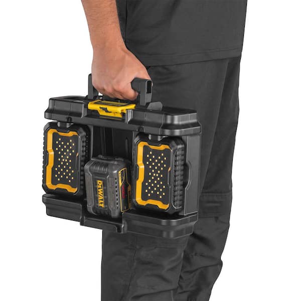 DEWALT - Tough System 2.0 Flex Volt 20V/60V Lithium-Ion Cordless 4000 Lumen LED Adjustable Panel Work Light 8Ah Battery