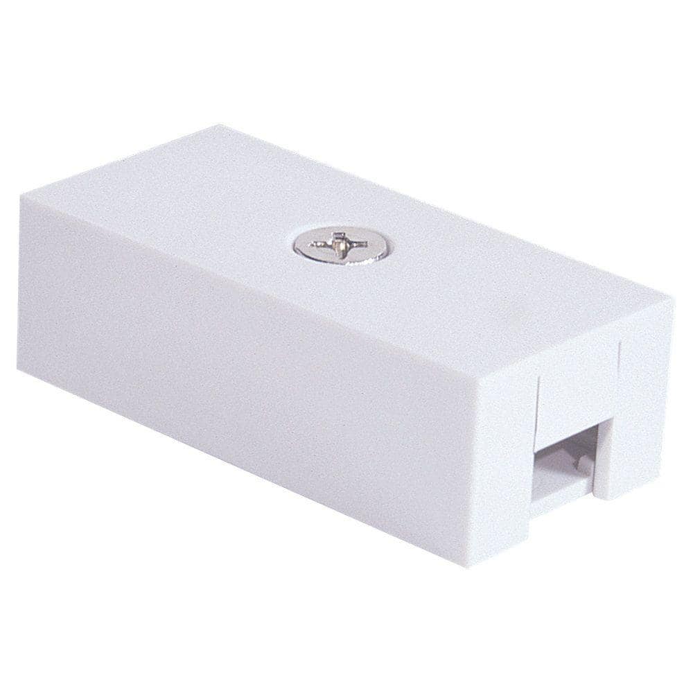 White Polycarbonate Miniature Wiring Compartment/Splicer