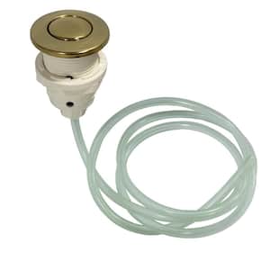 Trimscape Gourmetier Disposal Air Switch Button in Polished Brass