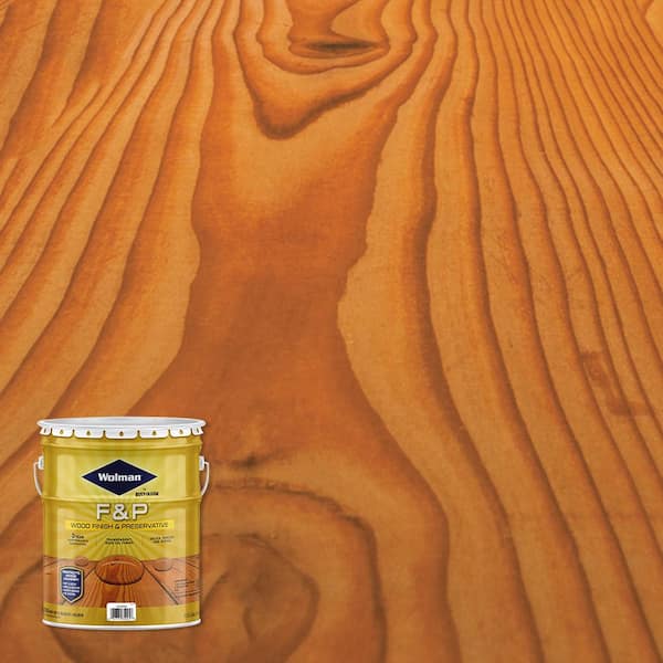 Wolman 5 Gal. F&P Natural Exterior Wood Stain Finish and Preservative