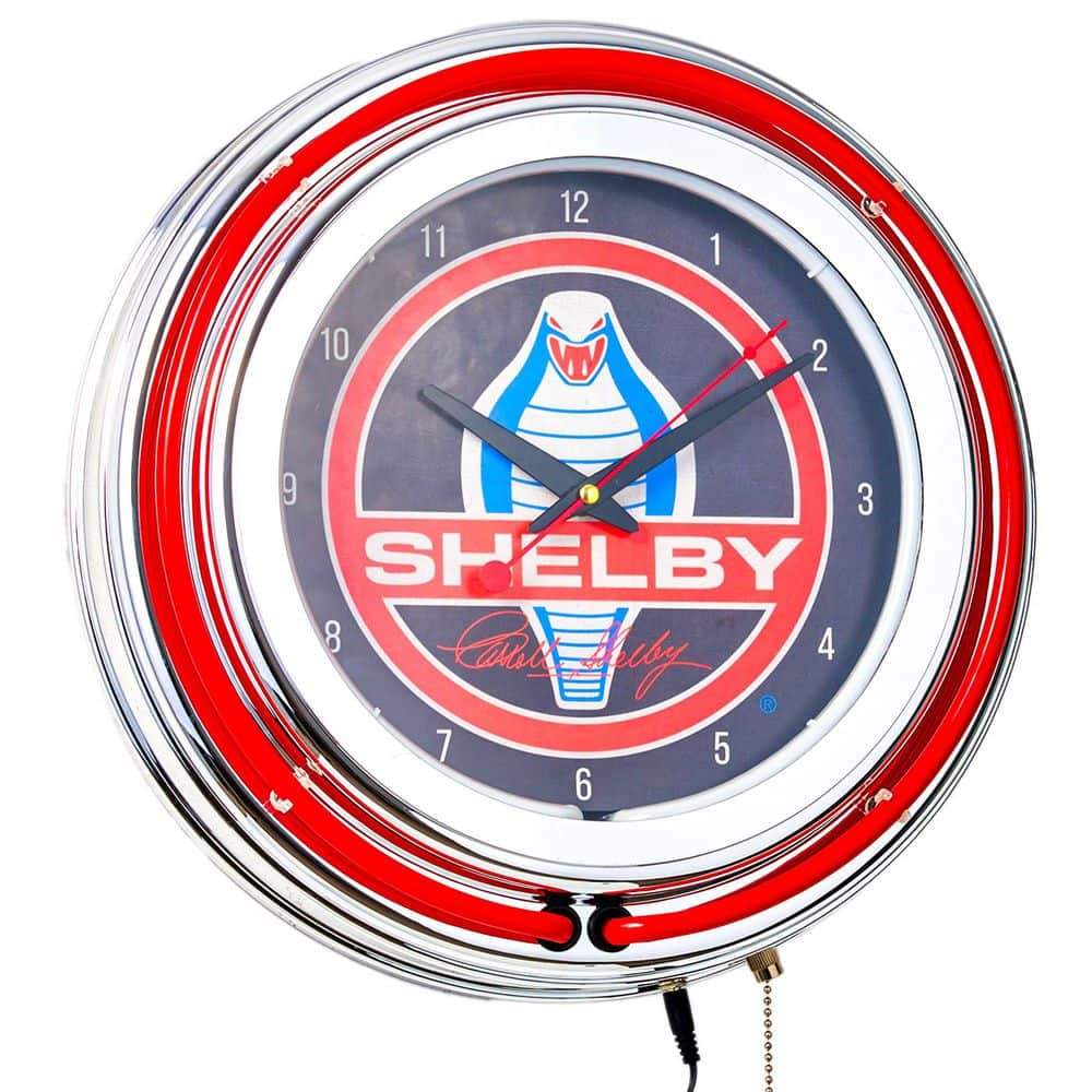 American Art Decor American Art Decor Retro Neon Wall Clock – Vintage ...