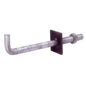 1/2-13 x 8 J-Bolt Concrete Anchor Bolt - Hot Dip Galvanized – Fasteners  Plus