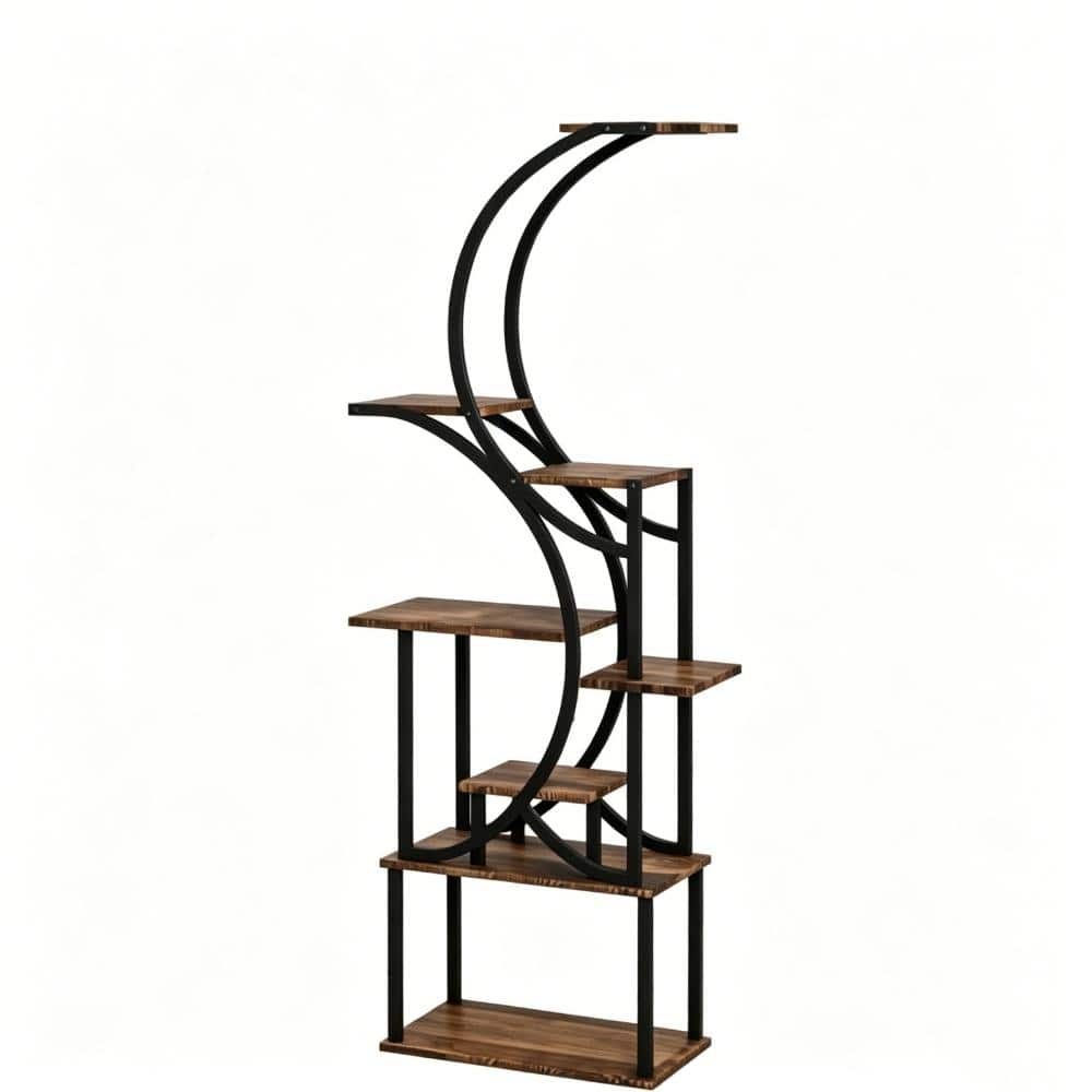 Wellston 8-Tier S-Shaped Plant Stand Corner Plant Rack for Multiple Plants price history on PriceWatchPro