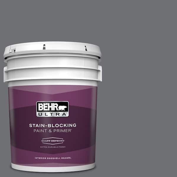 BEHR ULTRA 5 gal. #PPU18-03 Antique Tin Extra Durable Eggshell Enamel Interior Paint & Primer