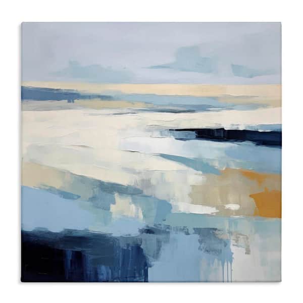 Stupell Industries Energetic Flowing Terrain by Irena Orlov Unframed Abstract Graphic Art Print 30 in. x 30 in.