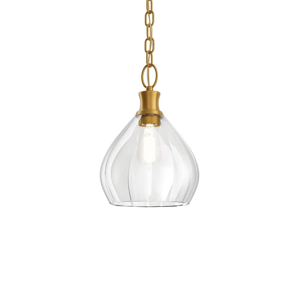 Reviews for KICHLER Merriam 8 1-Light Classic Gold Farmhouse Kitchen Hanging Light | Pg 1 - The Home Depot